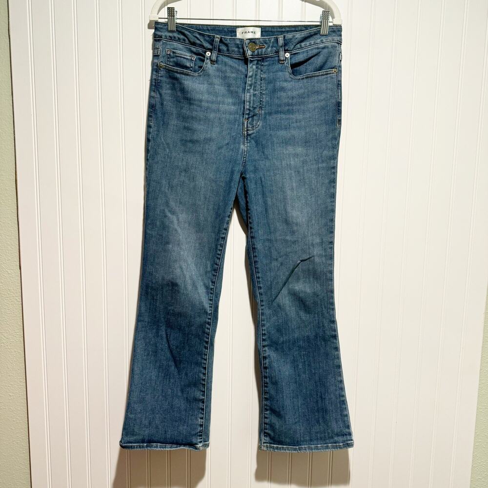 Frame Jeans Le Crop Mini Boot Size 29 - Picture 2 of 6
